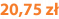 20,75 zł