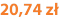20,74 zł