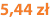 5,44 zł
