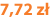 7,72 zł