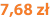 7,68 zł