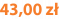 43,00 zł