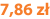 7,86 zł