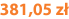 381,05 zł