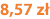 8,57 zł