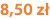 8,50 zł