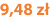 9,48 zł