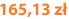 165,13 zł