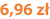 6,96 zł