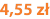 4,55 zł