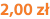 2,00 zł