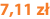 7,11 zł
