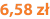 6,58 zł